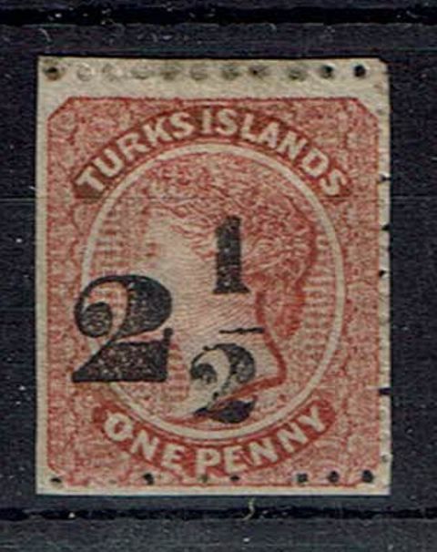 Image of Turks Islands SG 34 MM British Commonwealth Stamp